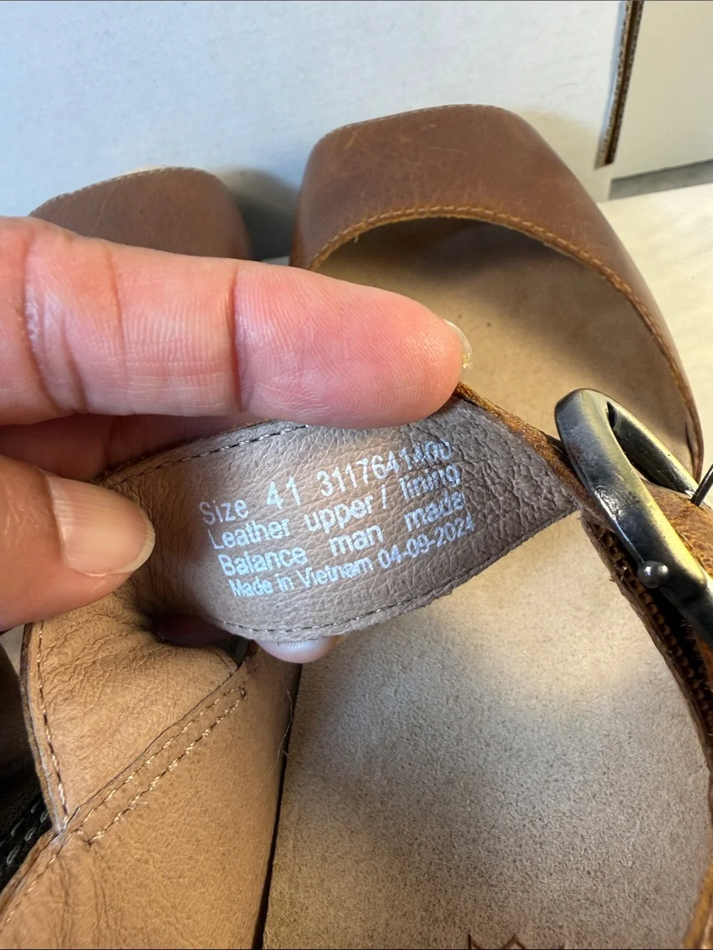 Dansko Brown Leather Slingback Block Heel Sandals with Buckle